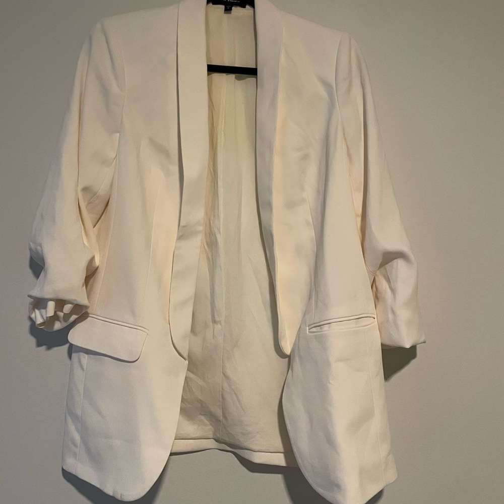 Cream blazer